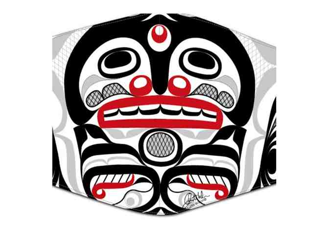 2 Indigenous Art Items: Eco-Tote and Mask