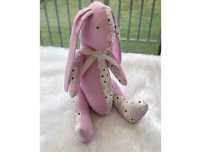 Bunny with Ellies Fabric (Handmade)