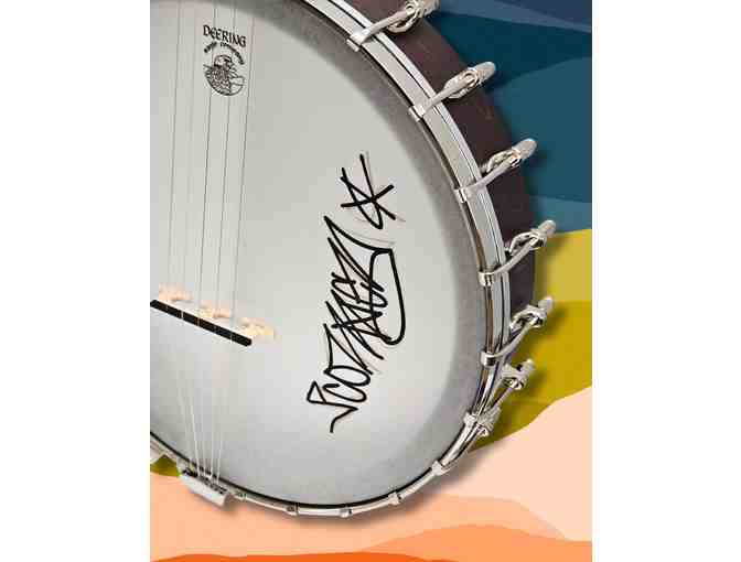 Deering Vega Old Time Wonder Banjo autographed by Scott Avett