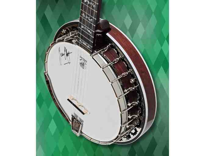 Deering Eagle II Banjo autographed by Jens Kruger