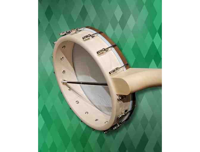 Deering 19-fret Tenor Banjo autographed by Jens Kruger