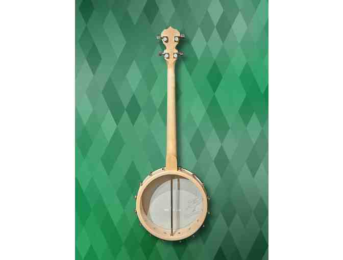 Deering 19-fret Tenor Banjo autographed by Jens Kruger