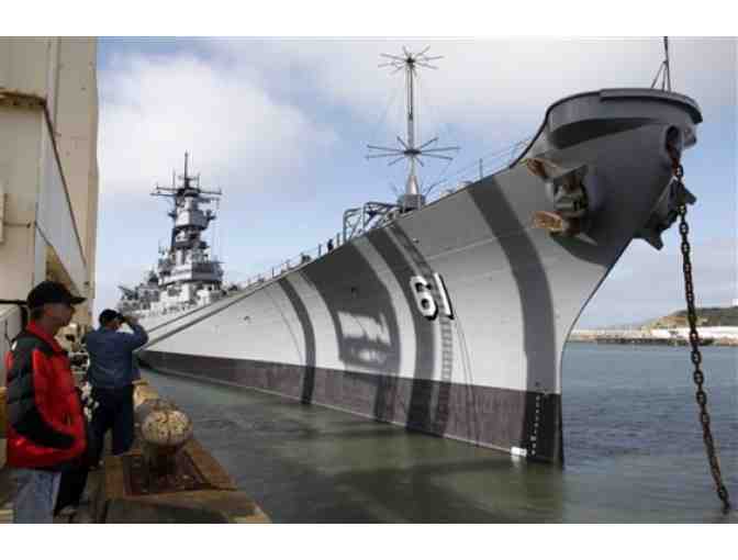 BATTLESHIP IOWA - Two (2) adult tickets to USS Battleship IOWA #1