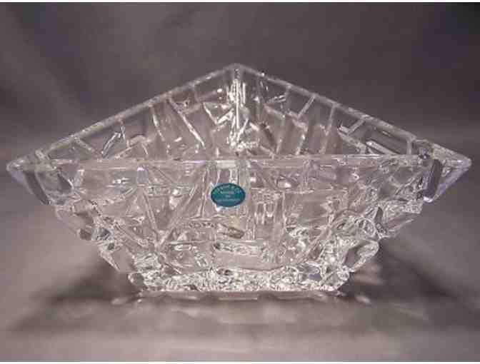 Tiffany Sierra Triangular Crystal Bowl New in Box