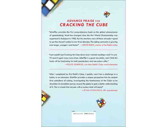 Autographed Book & Rubik's Cube from World Class Cubist and WRLC Graduate Ian Scheffler