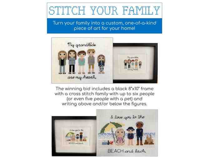 Stitch Your Family - Cross-Stitch Portrait