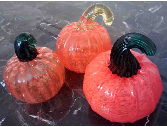 Pittsburgh Glass Center Gift Certificate for Blow Glass Pumpkin 2 hour Workshop for Two