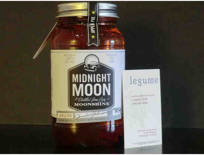Legume $100 Gift Card #2 Plus Jar of 'Moonshine' Alcohol