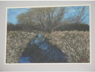 Pastel Painting 'Dane County Stream'