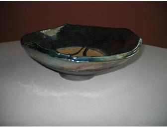 Handmade 'Raku' Bowl