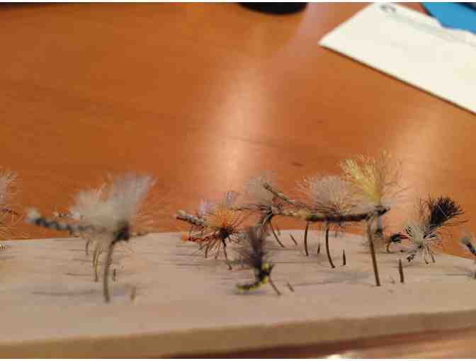 Two Dozen Hand-Tied Trout Dry Flies by John Gribb