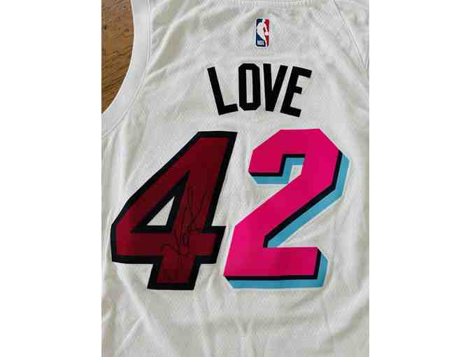 Kevin Love Miami Heat Jersey (Signed)