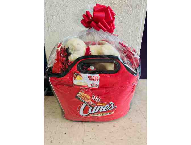 Raising Cane's Basket: Combo Gift Cards and Merch