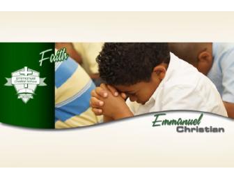 $350 Emmanuel Christian School Tuition Voucher