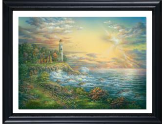 Steve Kinsey Painting: Chapel Rock Lighthouse
