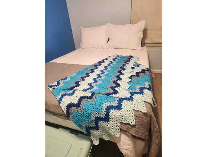 Crocheted Blanket by Bonnie DeWorken