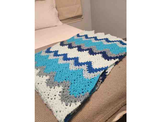 Crocheted Blanket by Bonnie DeWorken