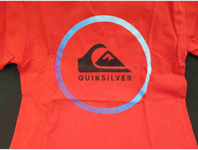 BOYS QUIKSILVER T-SHIRTS AND RASH GUARDS