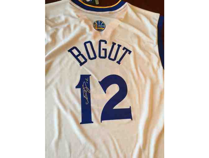 Golden State Warriors Andrew Bogut Signed Jersey