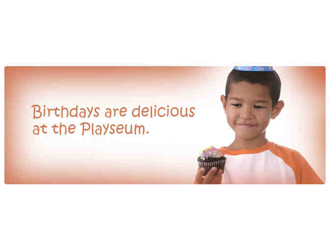 Playseum Birthday Party + Pete's New Haven Pizza catering