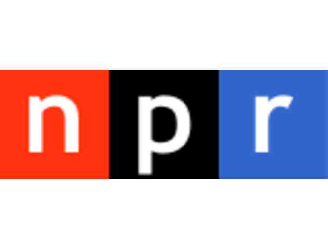 Personalized Tour of NPR w/ White House Correspondent Scott Horsley