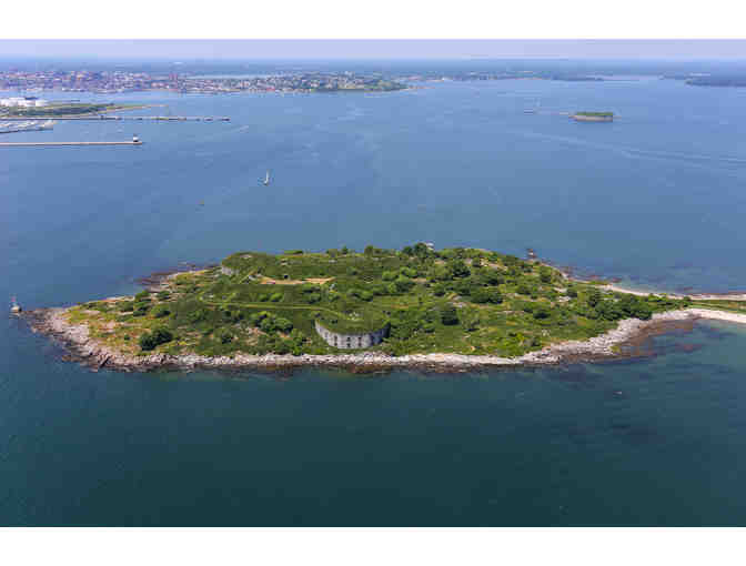 Long Weekend at 'Cappy's Lodge' on House Island in Casco Bay