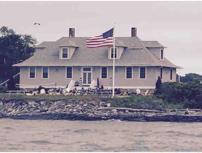 Long Weekend at 'Cappy's Lodge' on House Island in Casco Bay