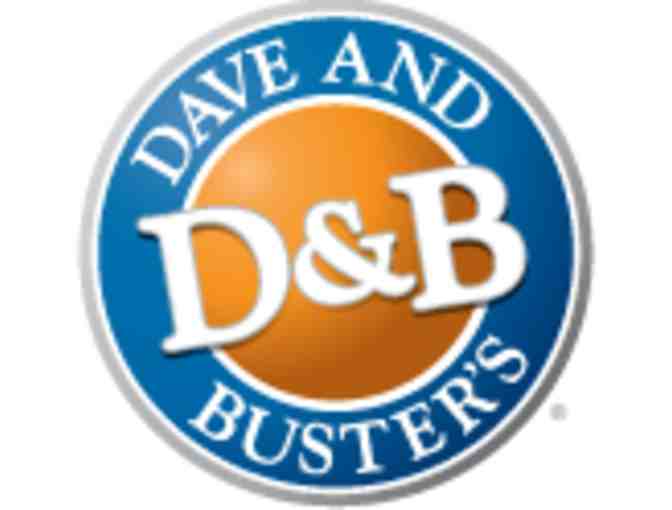 Dave and Busters - 4 passes - Eat and Play Combo