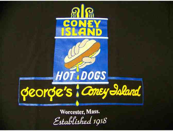 George's Coney Island Hotdogs - Book, $30 gift card, and sticker!