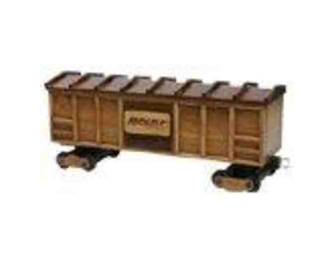 BNSF wooden train set