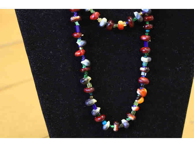 WSP 8th Grade - Stunning Flint Corn Necklace & Earrings Set