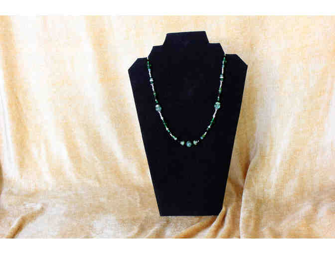 WSP 7th Grade -Green Necklace by  Taylor and Sonya