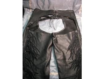 Real leather chaps