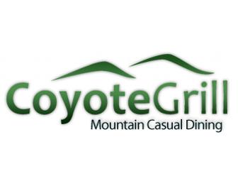 $100 Gift Certificate to the Coyote Grill