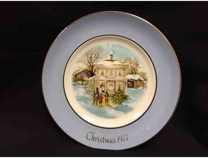 Christmas 1977' Collectible Plate'