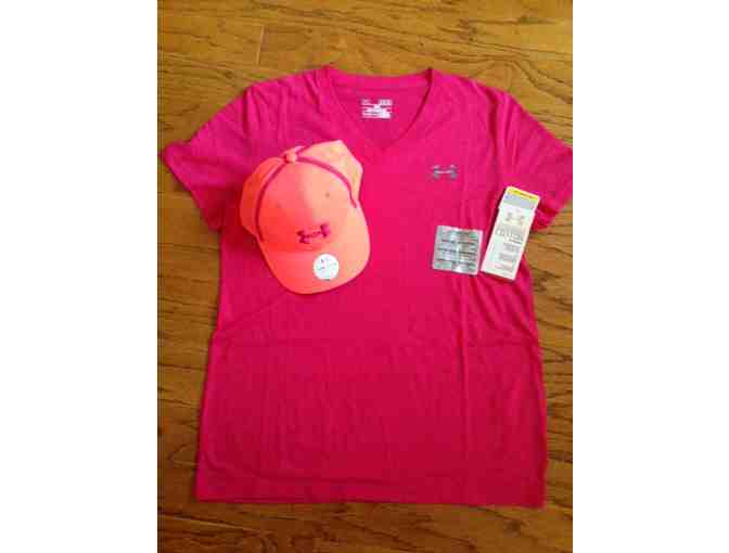 Under Armour Women's Soft Cotton T and Heat Gear Hat