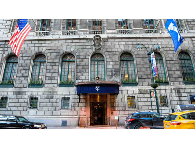 One night Stay and Dinner at the Yale Club of New York