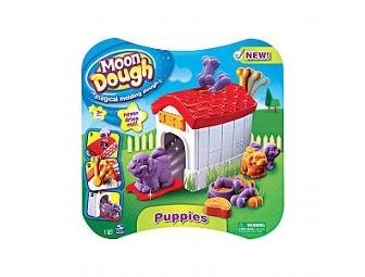 2 Moon Dough Sets -  Puppies & Grocery Store