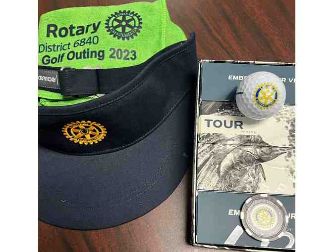 Rotary Golf Items plus YMCA Golf Shirt