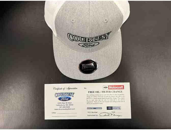 Oil Change & Hat - Courtesy Ford - Photo 1