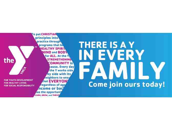 6 Month Family Membership - Family YMCA of SE MS and YMCA Swag Basket