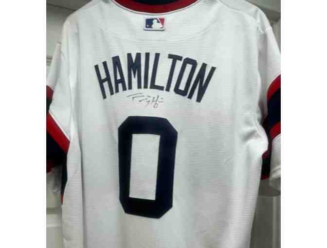 Billy Hamilton Autographed Jersey