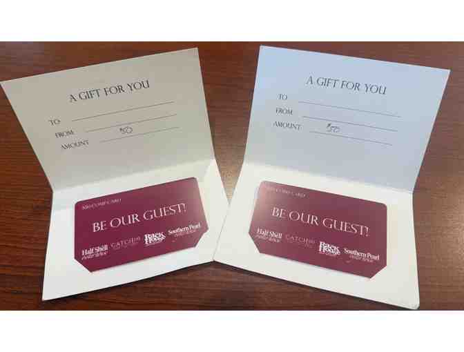 Half Shell Oyster House - $100 Gift Card