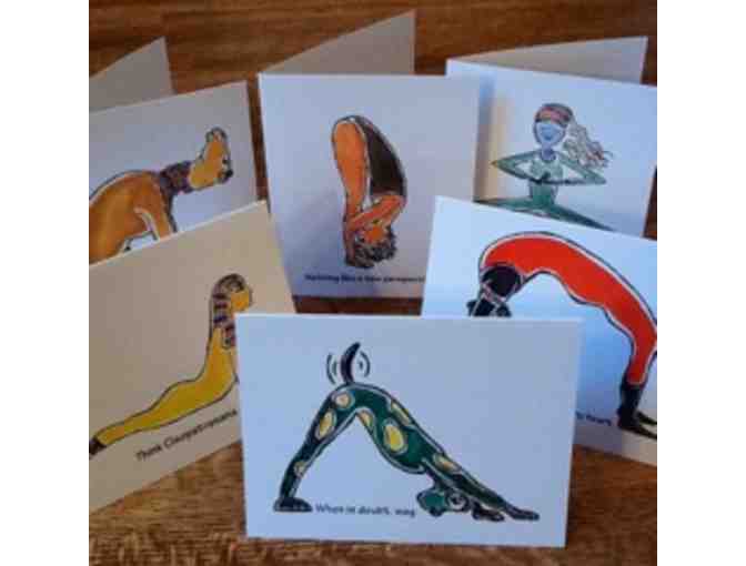 Yogicards: Yoga-Inspired Greeting Cards by Hatamari Designs