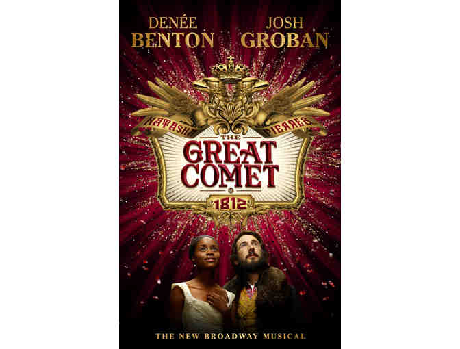 2 house seats to THE GREAT COMET plus BACKSTAGE with Brittain Ashford