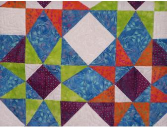 Quilt - Batik Star Wall hanging or table topper