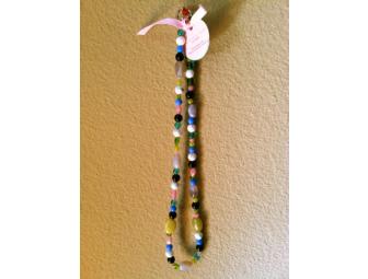 The Long and Skinny of It, original beaded necklace