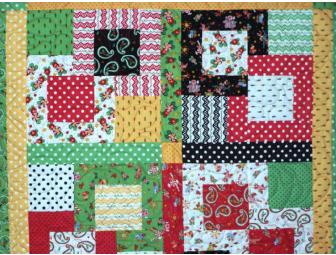 Quilt - Table runner: Mary Engelbreit Christmas Fabric