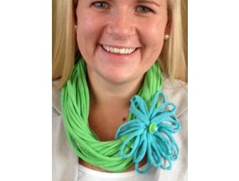 Green Sassy T-shirt Scarves