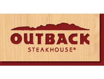 $25.00 Outback Steak House